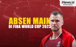 Infografis Bintang NBA Kriptaps Porzingis Gagal Main di FIBA World Cup 2023 Indonesia karena Cedera