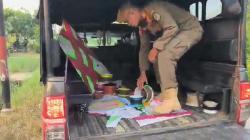 Layangan Berkawat Bahayakan Pengguna Jalan, Tim Gabungan Kota Singkawang Turun Tangan