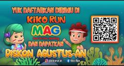 Yuk Daftarkan Dirimu di Kiko Run Mall Artha Gading dan Dapatkan Diskon Agustus-an!