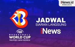 Infografis Jadwal Siaran Langsung FIBA World Cup 2023 di Inews TV
