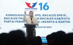 Wejangan HT di Konsolidasi DPW Perindo Jakarta-Banten: Kita Bangun Partai yang Besar