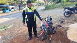 Pengendara Motor Tewas Mengenaskan Tertabrak Truk Trailer di Jalan Trans Kalimantan<