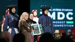 Santri Pamer Desain di Fajar 2023, Atikoh Ganjar Optimistis Jateng Jadi Kiblat Fesyen Muslim