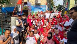 Ratusan Warga Koja Jakut Antusias Daftar KTA Asuransi Partai Perindo<