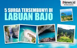 Infografis 5 Surga Tersembunyi di Labuan Bajo