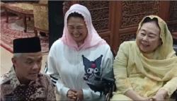 Ganjar Silaturahmi ke Kediaman Sinta Wahid: Setiap Kali Datang ke Sini Nuansanya Istimewa