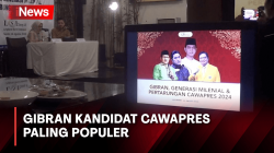 Bursa Cawapres, Survei LSI Denny JA Tempatkan Gibran Jadi Kandidat Paling Populer