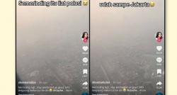 Viral, Penumpang Pesawat Saksikan Pemandangan Polusi Jakarta dari Langit: Merinding!
