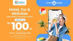 Liburan di Mister Aladin Bisa Dapat Diskon s.d Rp100 Ribu Pakai Kredivo! Simak Caranya