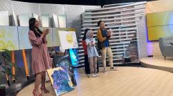 Mengenal Nayla Pelukis Disabilitas, Bakatnya Muncul sejak Usia 7 Tahun