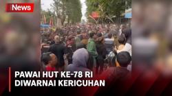 Pawai Perayaan HUT Ke-78 RI Diwarnai Baku Hantam di Bondowoso