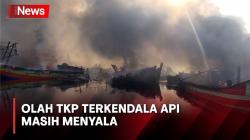 Api Masih Menyala Pagi Ini, Bakar Puluhan Kapal di Pelabuhan Tegal