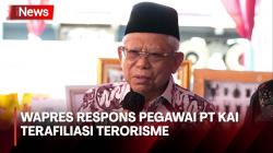 Wapres Ma'ruf Berharap Tak Ada Lagi pegawai BUMN Terafiliasi Teroris