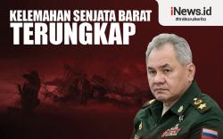 Infografis Menhan Rusia: Kelemahan Senjata Barat Terungkap