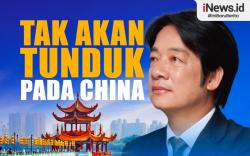 Infografis Wapres Taiwan Sebut Negaranya Tak Akan Tunduk pada China