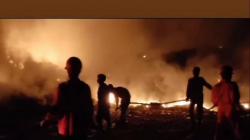 1 Haktare Area Sampah di TPA Heuleut Majalengka Terbakar<