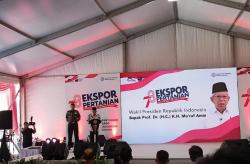 Wapres Ma'ruf Amin Lepas Ekspor Durian, Jahe, hingga Susu ke 176 Negara