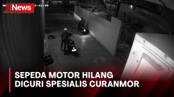 Sepeda Motor Hilang Dicuri Spesialis Curanmor saat Diparkir di Halaman Rumah
