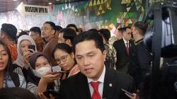 Jadi Cawapres Potensial Dampingi Ganjar Pranowo, Erick Thohir: Alhamdulillah<