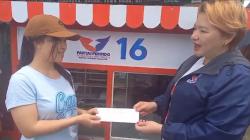 Partai Perindo Sulut Bagikan Gerobak Gratis di Minsel, Bantu Pelaku UMKM