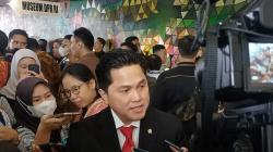 Erick Thohir soal Masuk Bursa Cawapres PDIP: Saya Tegak Lurus dengan Presiden