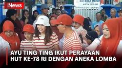Ayu Ting Ting Menang Lomba Tangkap Belut, Hadiahnya Celana Dalam Pria