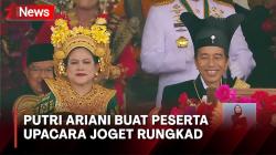 Putri Ariani Buat Iriana Jokowi dan Peserta Upacara Heboh Joget Rungkad