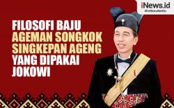Infografis Filosofi Baju Ageman Songkok Singkepan Ageng yang Dipakai Jokowi di Upacara HUT ke-78 RI 
