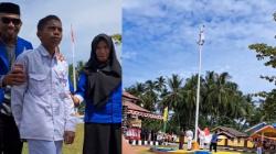 Viral Aksi Heroik Pelajar SMA di Gorontalo Utara Panjat Tiang Demi Merah Putih Berkibar<