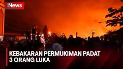 Api Lalap 20 Rumah dan 3 Mobil, 3 Orang Luka di Mamuju