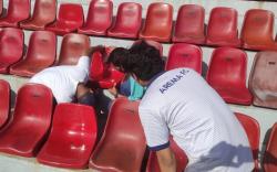 Kursi Stadion I Wayan Dipta Dirusak, Effendi Syahputra: Seharusnya Suporter Bersikap Dewasa