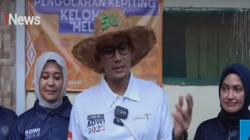Menparekraf Sandiaga Uno Berikan ADWI 2023 ke Lantebung, Salah Satu Desa Terbaik di Makassar
