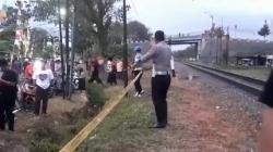 Anggota Polisi di Banjar Tewas Tertabrak Kereta Api saat Teleponan di Pinggir Rel