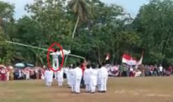 Viral Pelatih Paskibra di Lampung Jatuh dari Tiang Bendera Langsung Dievakuasi ke Puskesmas