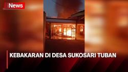 Rumah Milik Warga Tuban Ludes Terbakar, Kerugian Mencapai Ratusan Juta Rupiah