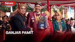 Pamit dalam Upacara HUT ke-78 Jateng, Ganjar Berterimakasih kepada Warga
