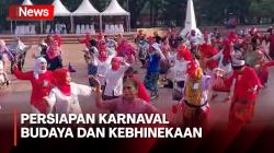 Persiapan Karnaval Budaya dan Kebhinekaan, Ratusan Orang Datangi Tugu Proklamasi