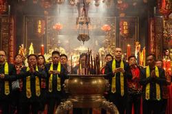 Warga Keturunan Tionghoa Rayakan Sam Poo Tay Djien di Semarang