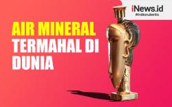 Infografis Air Mineral Termahal di Dunia Harganya Capai Rp856 Juta