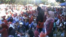 4.000 Guru Se-Tanah Laut Ikut Jalan Santai HUT Kemerdekaan RI<