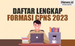 Infografis Daftar Lengkap Formasi CPNS 2023