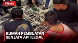 Polisi Gerebek Rumah Pembuatan Senjata Api Ilegal di Sumedang