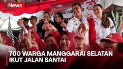 Hary Tanoesoedibjo Bersama 700 Warga Manggarai Selatan Ikut Jalan Santai untuk Peringati HUT ke-78 RI