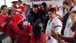 Bacaleg Perindo Diska Resha Ajak Warga Kawasan Manggarai Hidup Aktif dengan Jalan Sehat