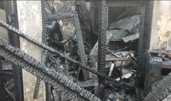 Rumah di Mojokerto Ludes Terbakar saat Ditinggal Liburan, 5 Motor Hangus 