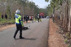 Kecelakaan di Gunungkidul Hari Ini, Pemuda Tewas Terlindas Bus<