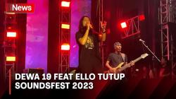 Keseruan Dewa 19 Tutup Soundsfest 2023, Hibur Bala Dewa
