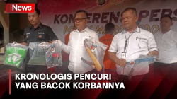 Pencuri Rumah Kosong yang Bacok Korbannya Tertangkap, Ini Kronologisnya