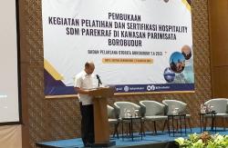 Badan Otorita Borobudur Beri Pelatihan Hospitality bagi Warga Gunungkidul<