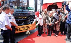 Bus Trans Jatim Koridor II Surabaya-Mojokerto Mulai Beroperasi, Tarif Rp5.000